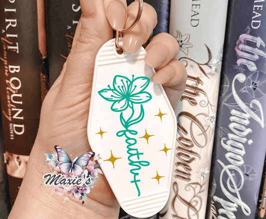 Faith 🌸 UVDTF Motel Keychain Decal