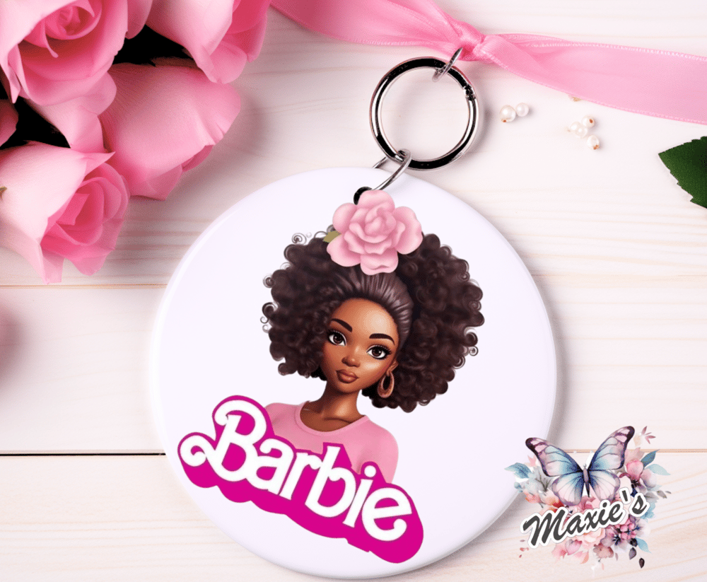 Barbie Graphic UVDTF Decal