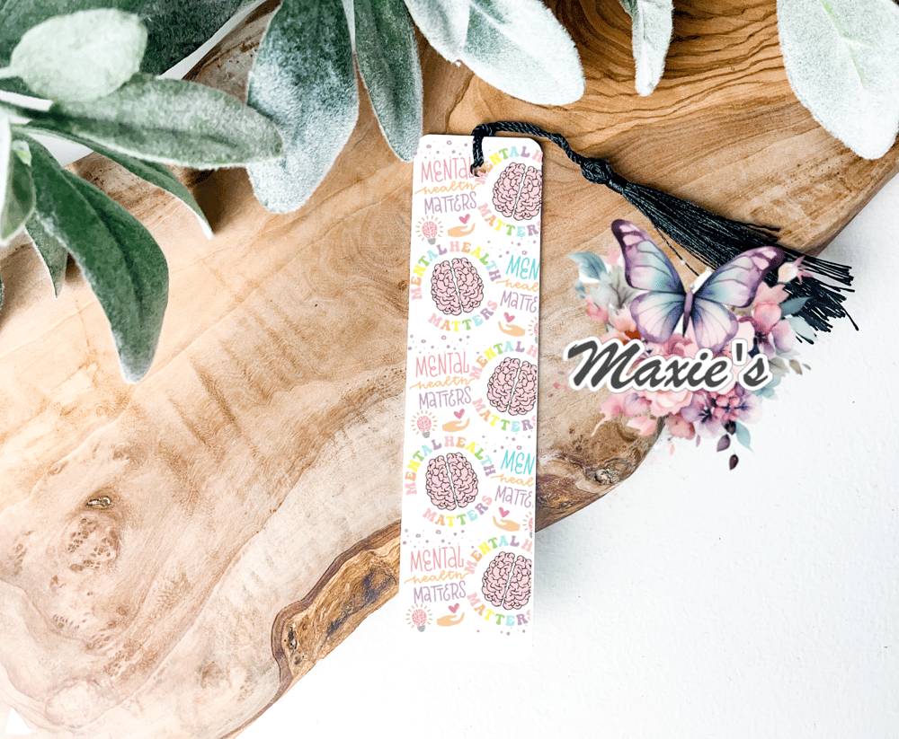 Mental Health Matter UVDTF Pen Wrap/Bookmark Decal