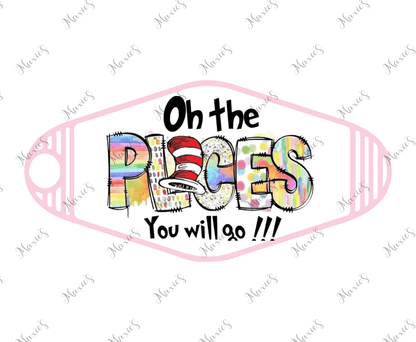 Oh! The Place You Will Go UVDTF Motel Keychain Decal