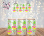 Pineapple Paradise Graphic Design 16oz. UVDTF Cup Wrap