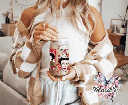 Lady Betty Sublimation Cup Wrap Print