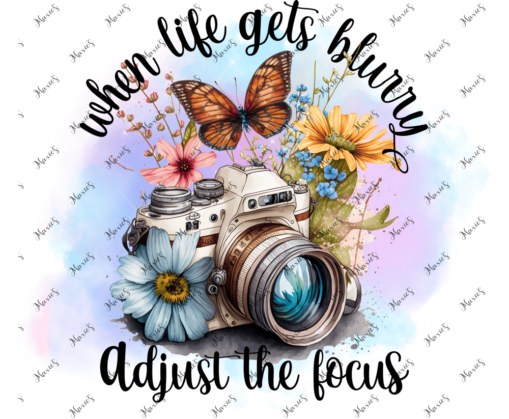 Adjust The Focus Sublimation Decal Print