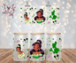 Princess Tiana Graphic Design 16oz. UVDTF Cup Wrap