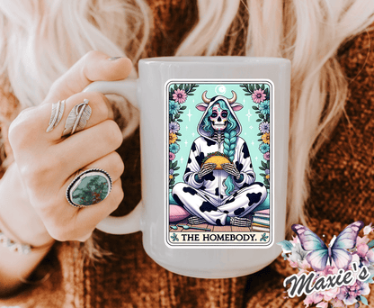 The Homebody Tarot Card Graphic Design Sublimation Print Decal