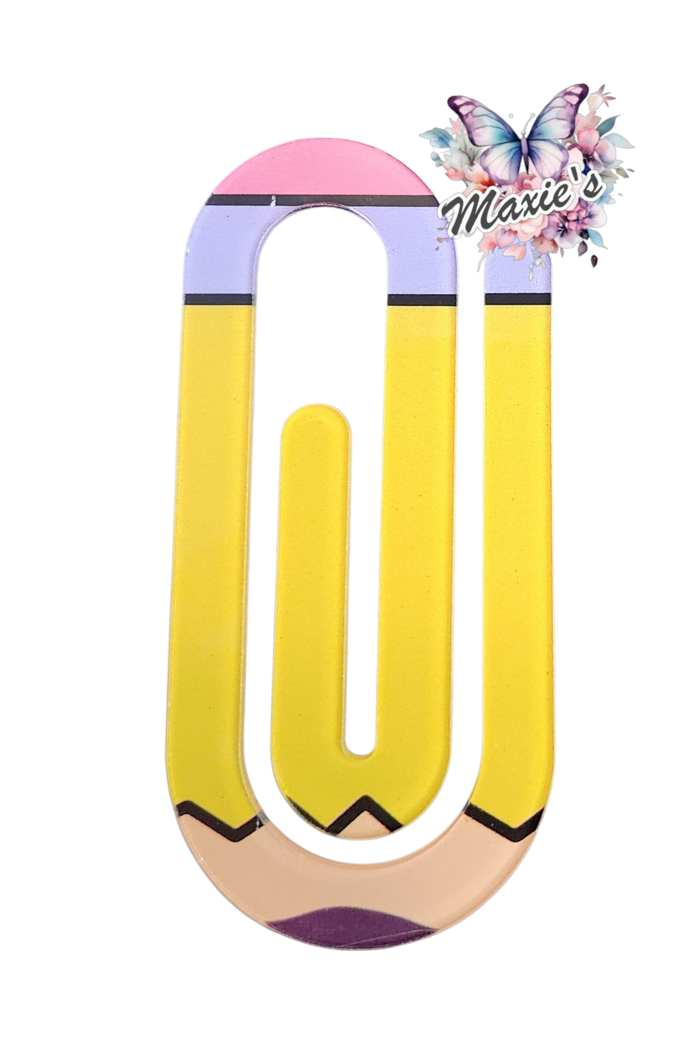 Stylish Jumbo Paperclip/Bookmark (Printed)