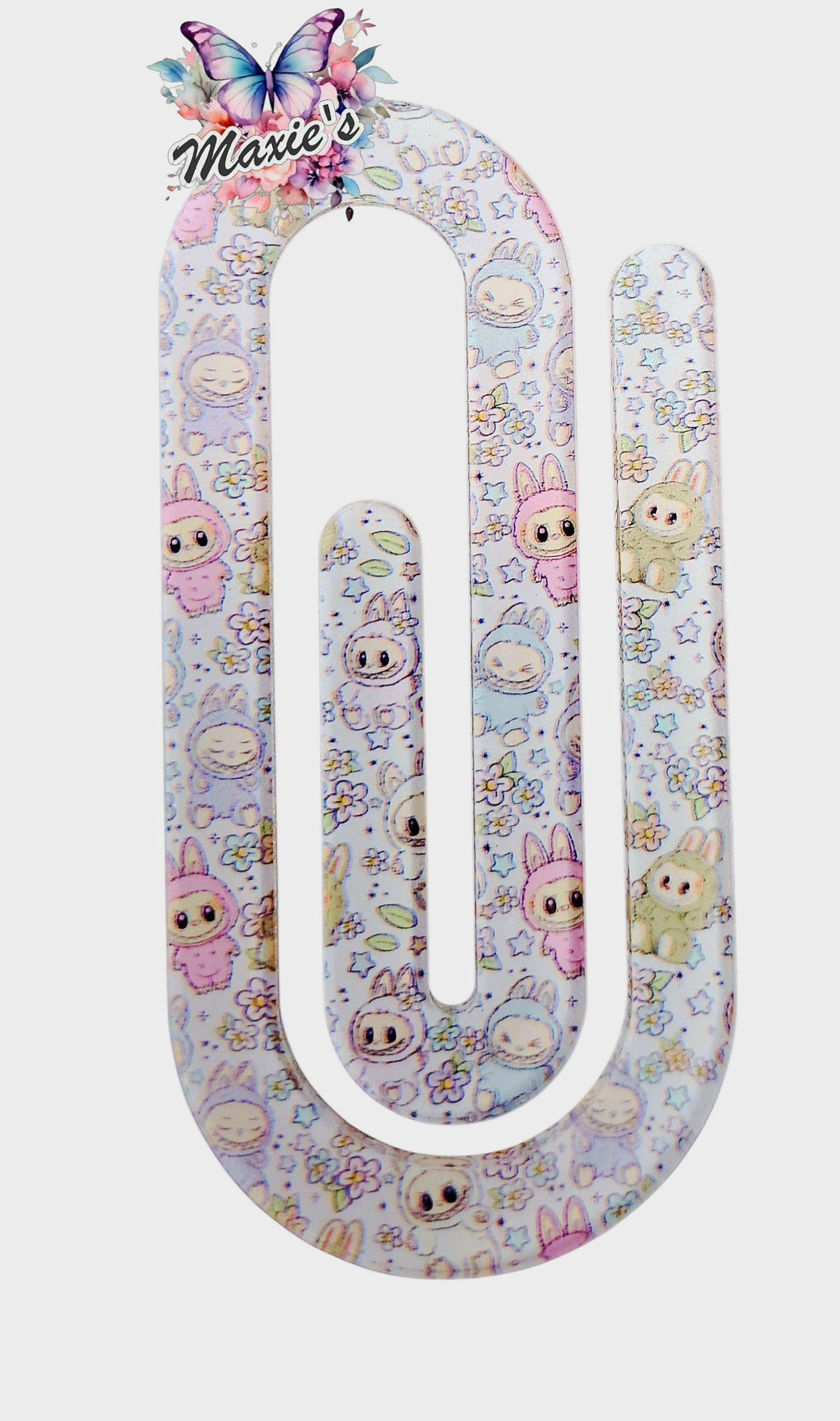 Stylish Jumbo Paperclip/Bookmark (Printed)