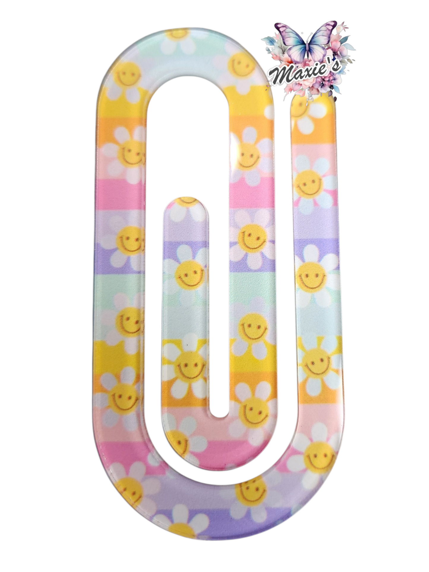 Stylish Jumbo Paperclip/Bookmark (Printed)