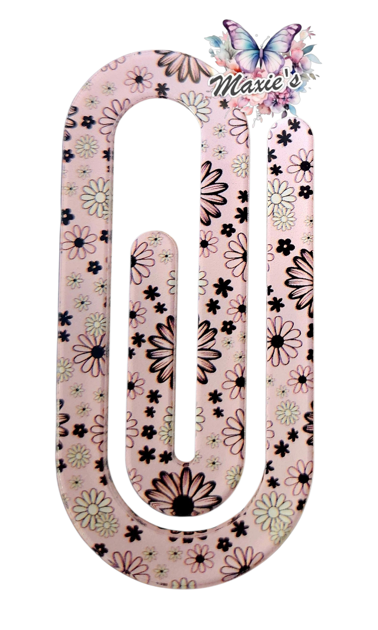 Stylish Jumbo Paperclip/Bookmark (Printed)