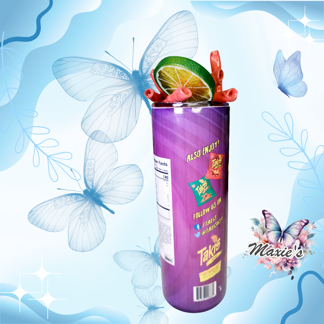 Takis Inspired Theme 20oz. Skinny Tumbler