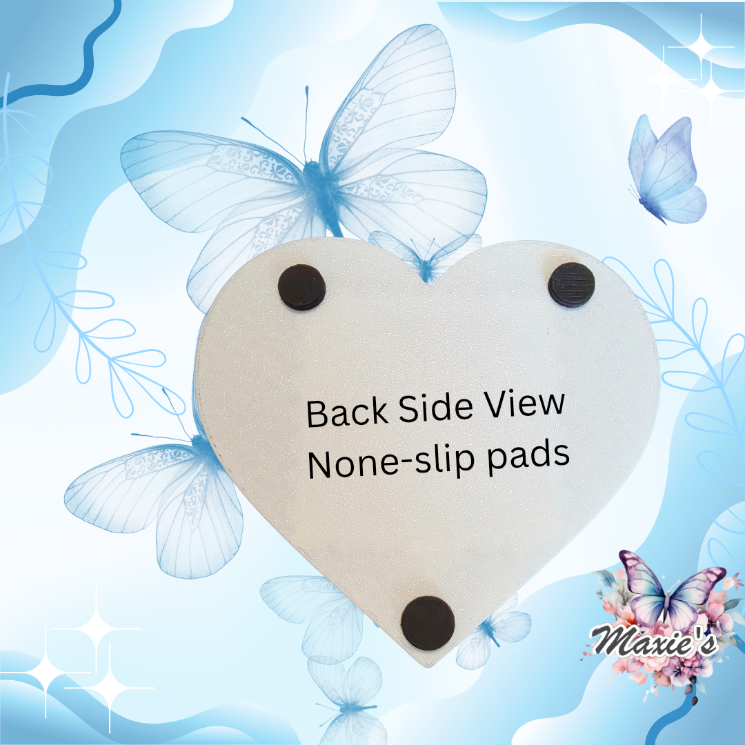 Heart Shaped Sticky Note Holder 💕