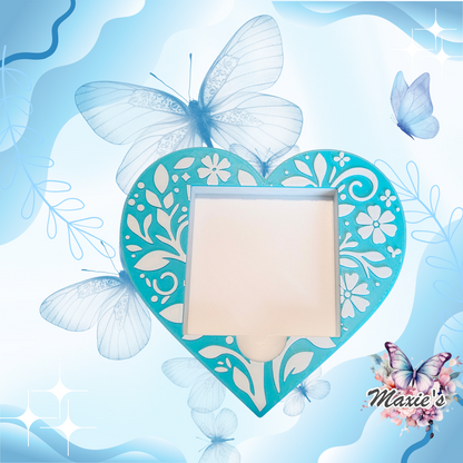 Heart Shaped Sticky Note Holder 💕