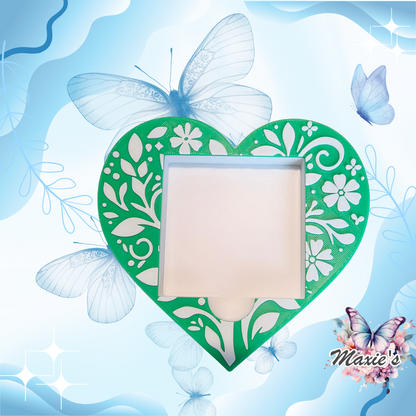 Heart Shaped Sticky Note Holder 💕