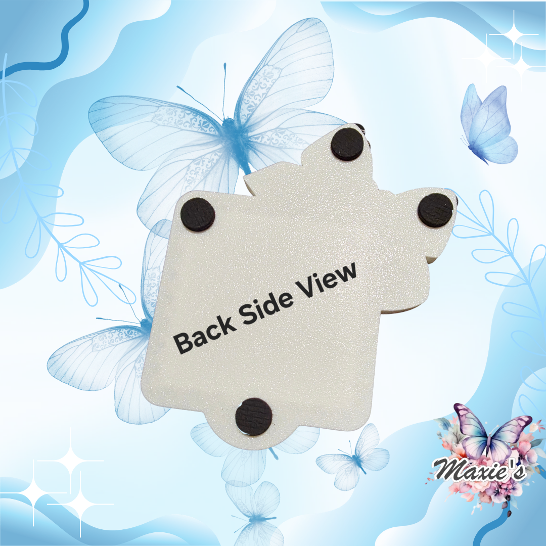 Composition Note Book Themed 3D Printed Sticky Note Holder