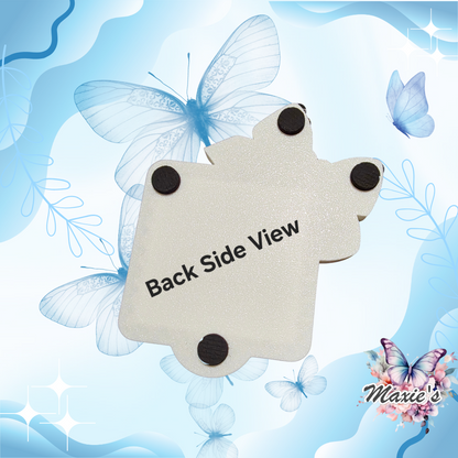 Composition Note Book Themed 3D Printed Sticky Note Holder