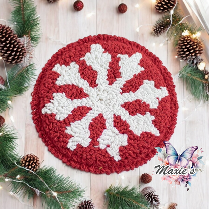 Holiday Thene Tufted Rug Coasters