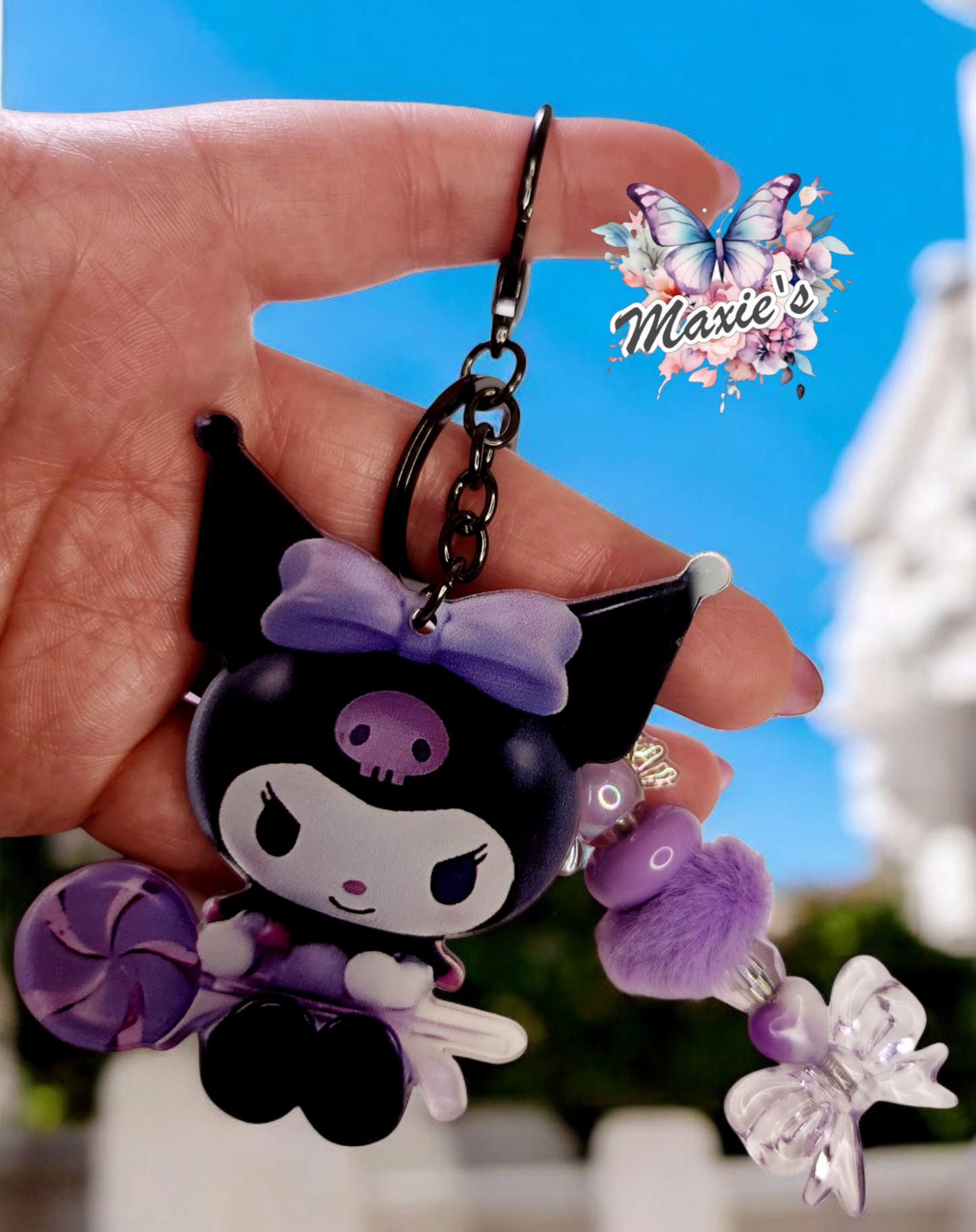 Kuromi Keychain