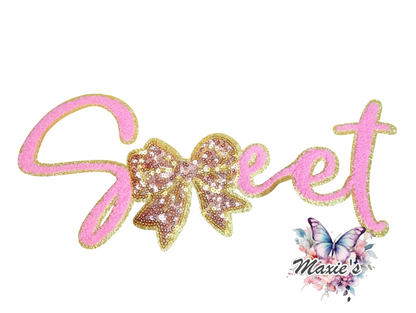 Sweetheart Chenille Patch
