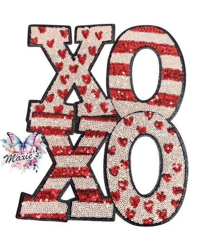 X.O.X.O Sequin Patch
