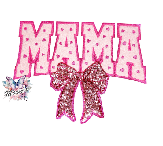 Pink Conquette 🎀 Mama Chenille Patch