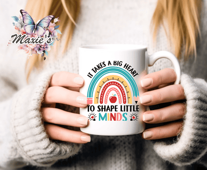 It Takes Big Heart ❤️ Graphic Design Sublimation Decal