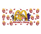McDonald's Friends Graphic Design 16oz. Sublimation Print