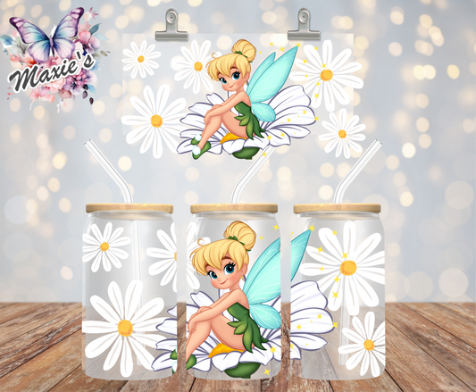 ✨️ Double  - Sided ✨️ Daisy & Tinker Fairy Graphic Design 16oz.  UVDTF Cup Wrap