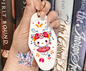 Talavera Kitty UVDTF Motel Keychain Decal