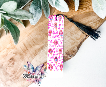 PINK Barbie Graphic Design UVDTF Pen Wrap/ Bookmark Decal