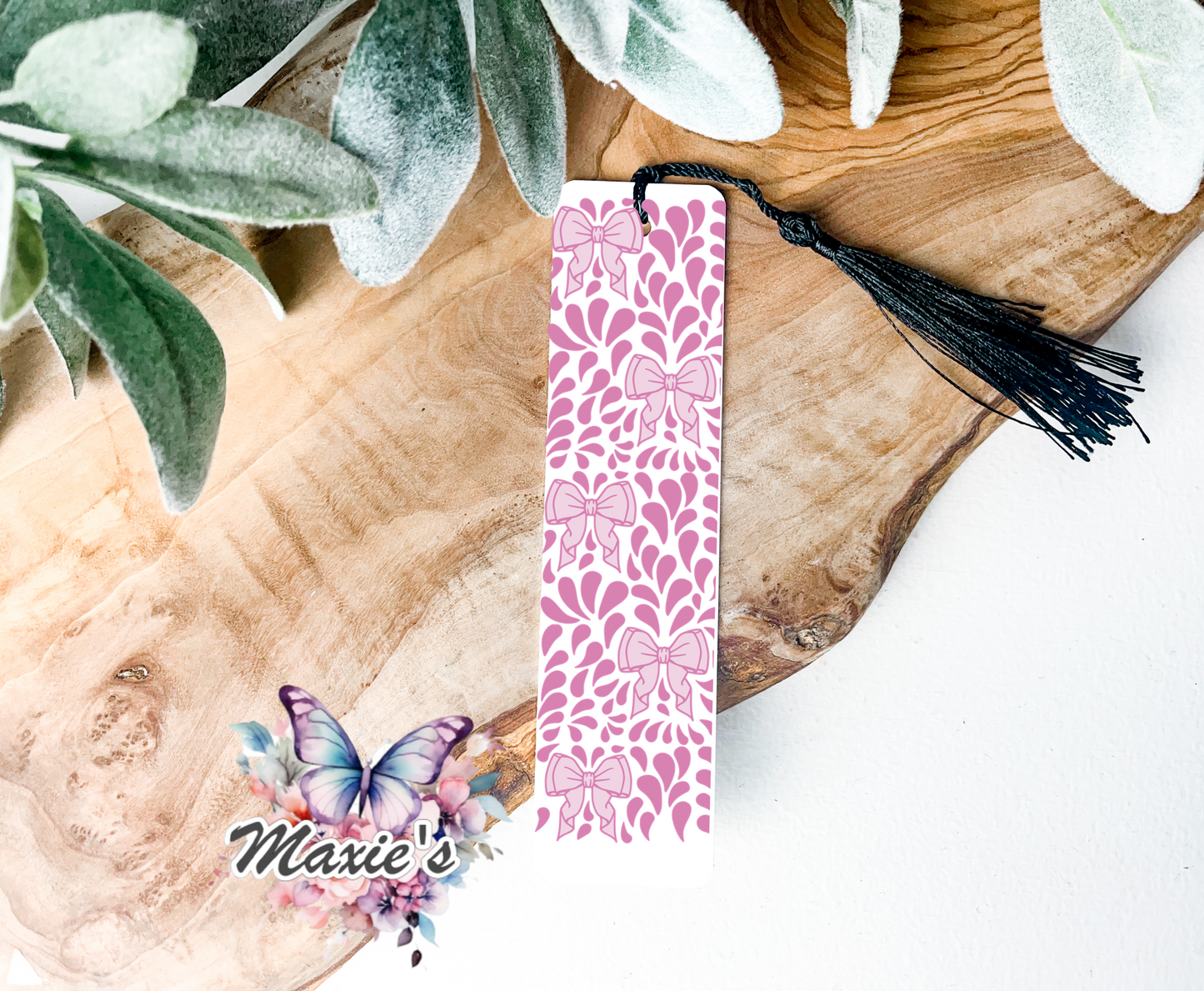 Pink Talavera Coquettes Theme UVDTF Pen Wrap/Bookmark Decal