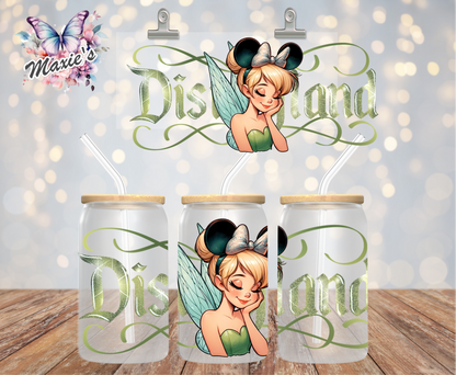 Tinkerbell Fairy 🧚‍♀️ ✨️ Theme 16oz. UVDTF Cup Wrap