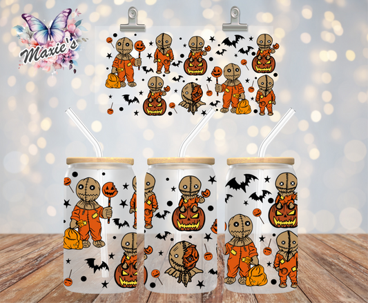 Halloween Scarecrow 🎃 Theme 16oz. UVDTF Cup Wrap