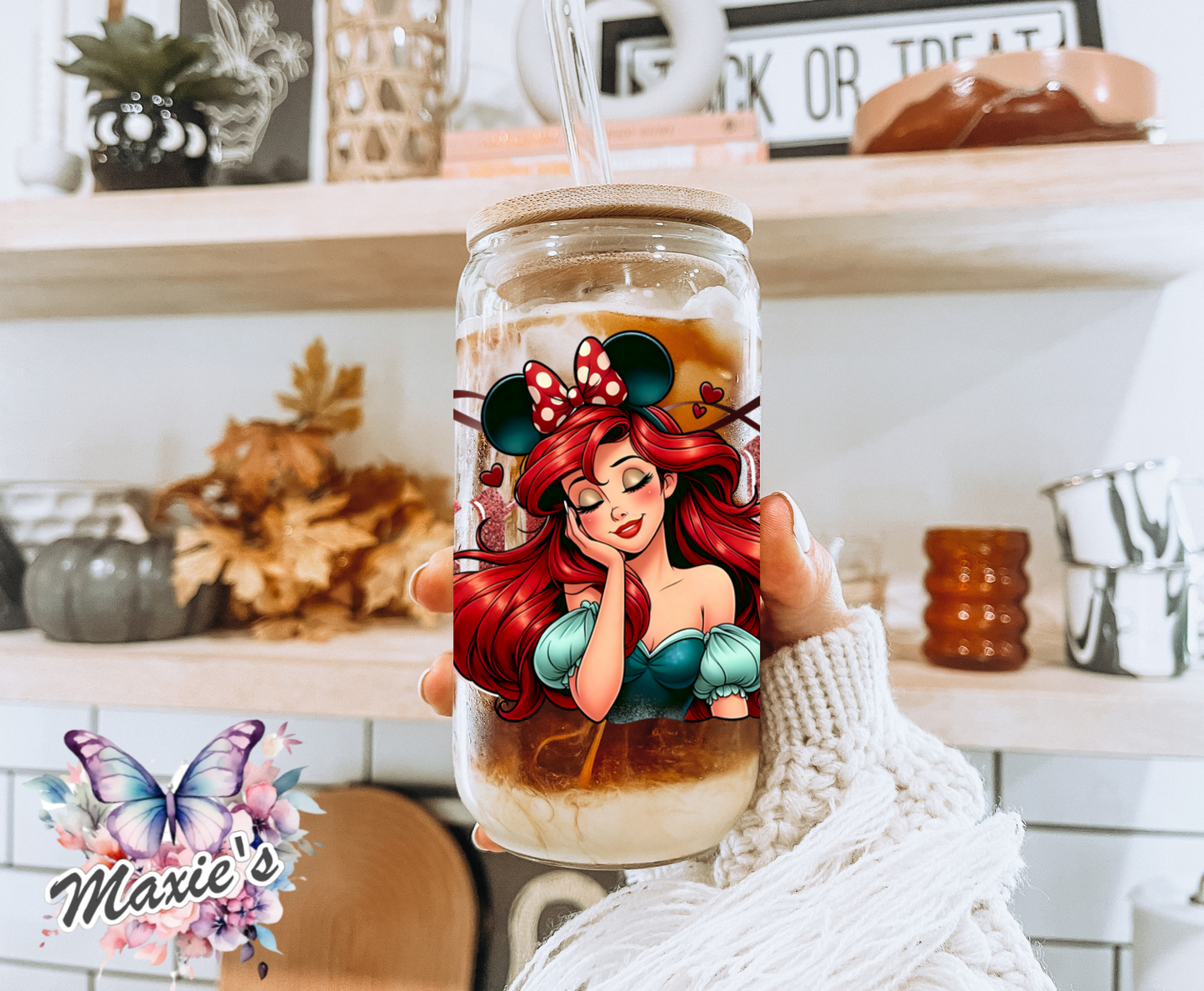 Princess Ariel Theme 16oz. UVDTF Cup Wrap