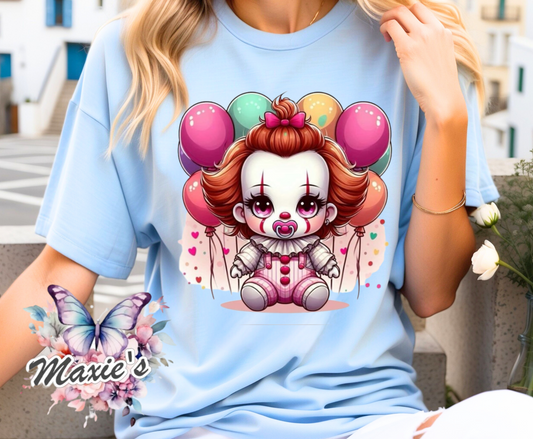 Baby Pennywise DTF Transfer Print