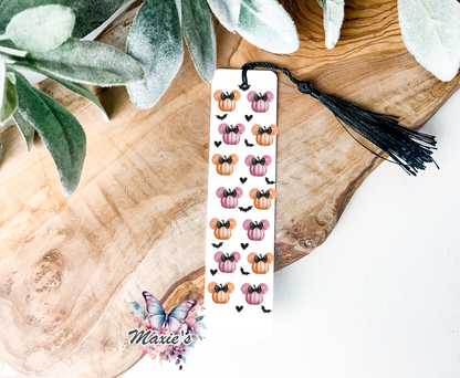 Pumpkin Theme Graphic Design UVDTF Pen Wrap/Bookmark Decal