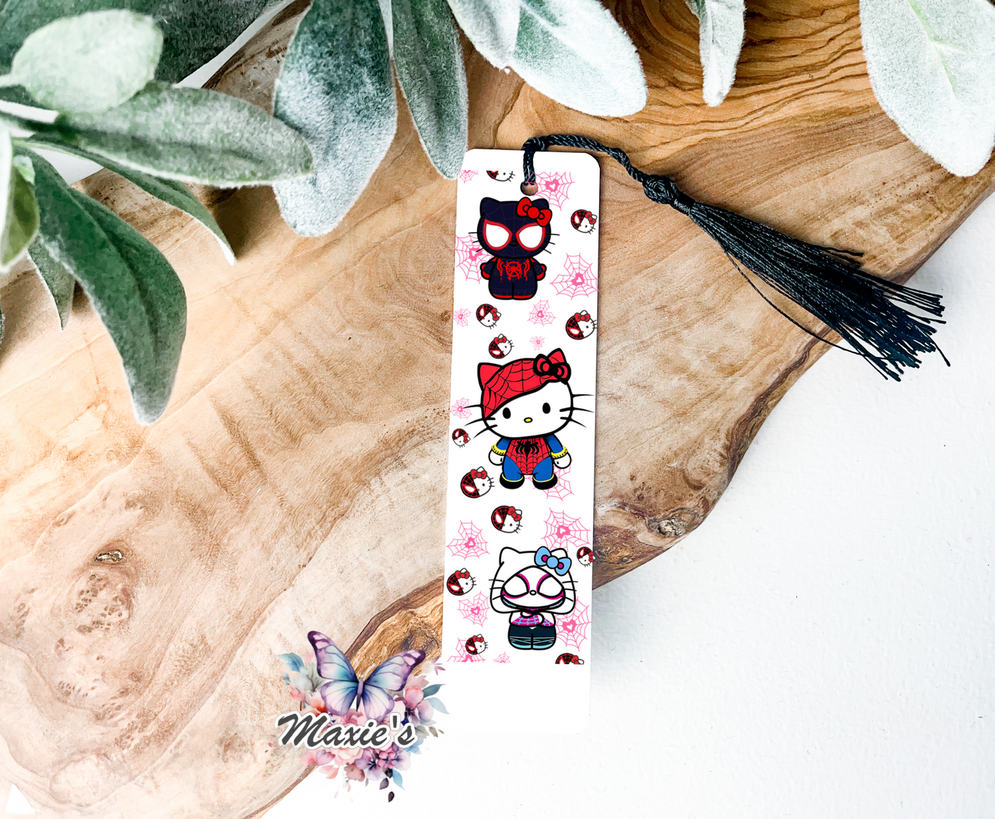 Spider Kitty Graphic Design UVDTF Pen Wrap  / Bookmark Decal