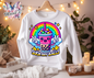 Funny Boba Tea Graphic Design Shimmery DTF Transfer Print