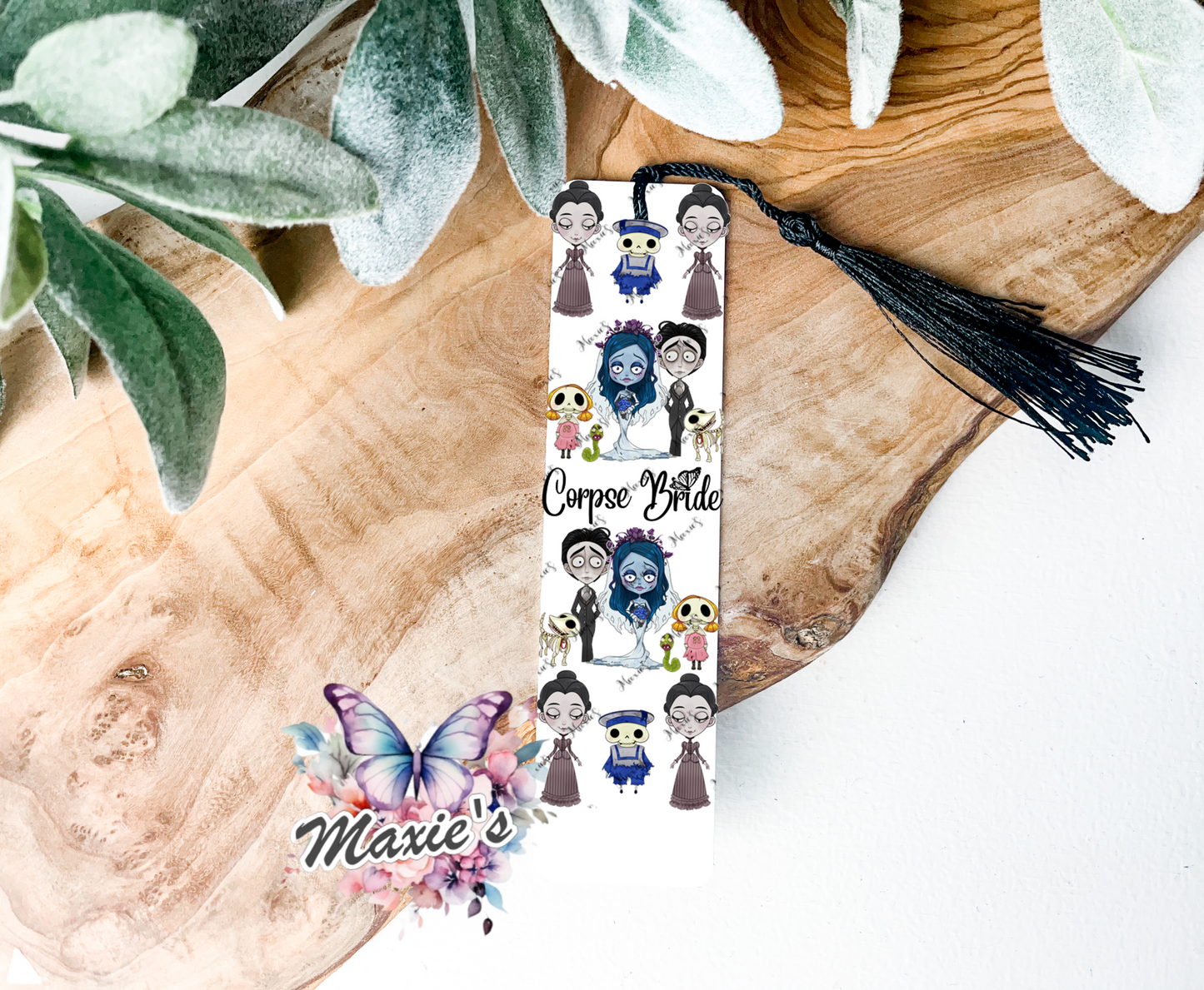 Corpse Bride Theme UVDTF Pen Wrap/Bookmark Decal