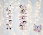 Baby Betty Boop Graphic Design UVDTF Pen Wrap/Bookmark Decal