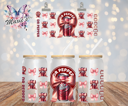 Dr. Pepper Starbbie Graphic Design 16oz. UVDTF Cup Wrap