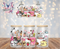 Hellokitty & Friends Coffee Party Graphic Design 16oz. UVDTF Cup Wrap