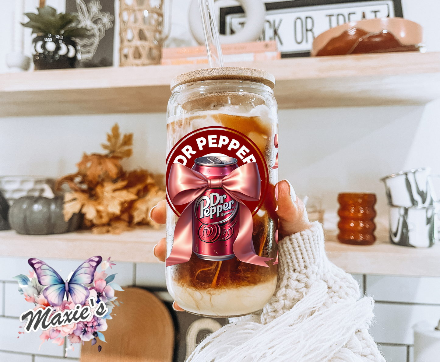 Dr. Pepper Starbbie Graphic Design 16oz. UVDTF Cup Wrap