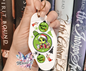 Baby Grinchy Vibe Graphic Design UVDTF Motel Keychain Decal