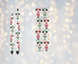 Mouse Nutcracker Theme UVDTF Pen Wrap/Bookmark Decal