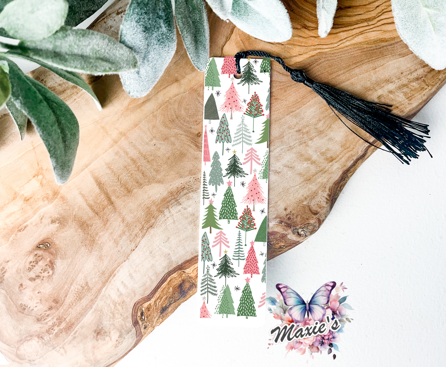 X'mas Tree Theme UVDTF Pen Wrap  / Bookmark Decal