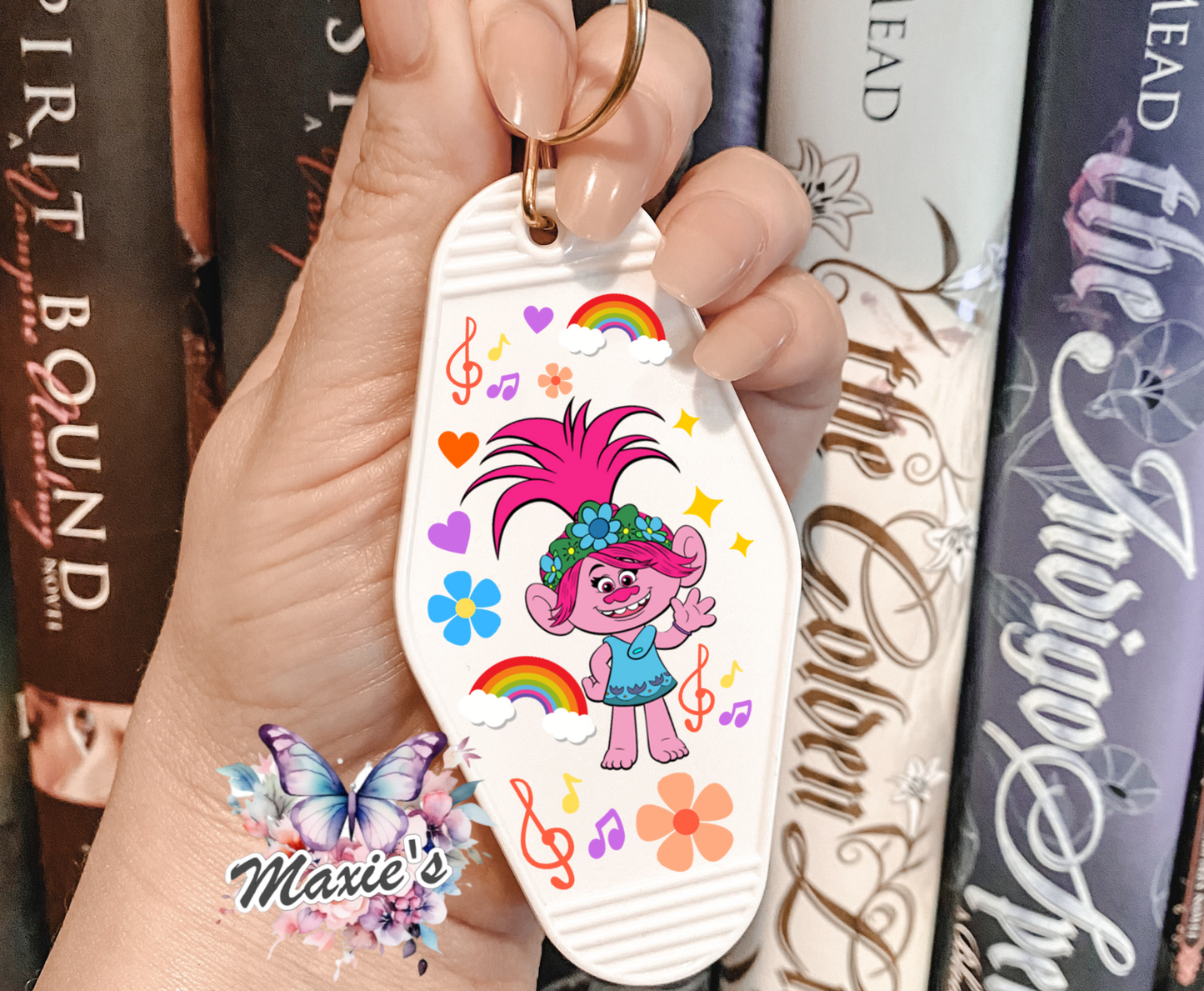 Princess Poppy UVDTF Motel Keychain Decal