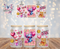 Cupid Stitch Vibe Graphic Design 16oz. UVDTF Cup Wrap