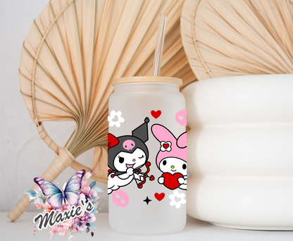 Sweet & Naughty Cupid Duals Graphic Design 16oz. UVDTF Cup Wrap