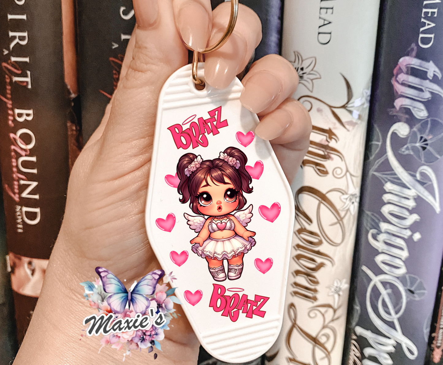 Baby Cupid Bratz UVDTF Motel Keychain Decal