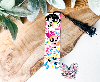 PowerPuff Girls Graphic Design UVDTF Pen Wrap / Bookmark Decal
